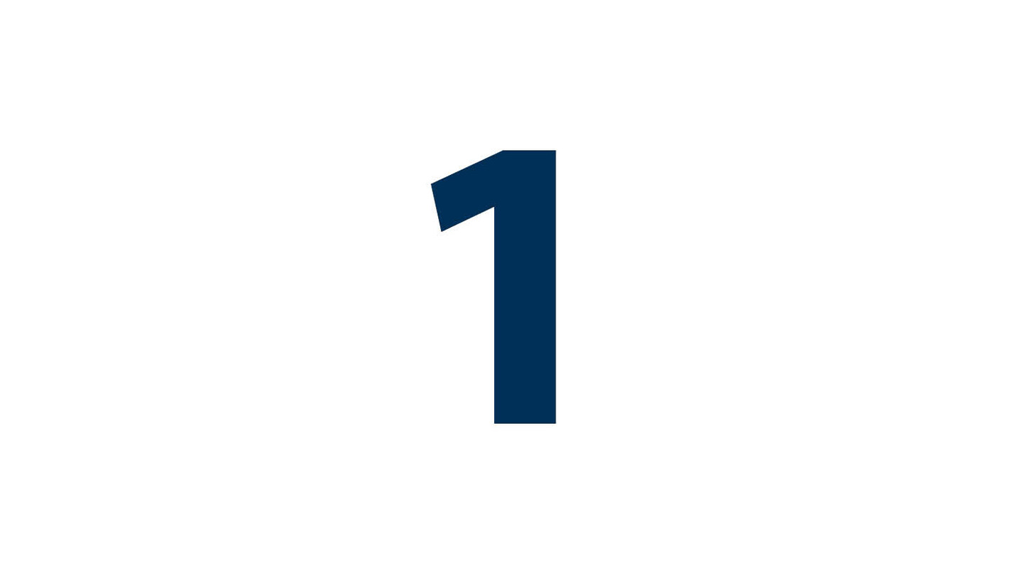 Zahl 1